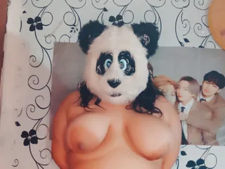 Showing a video touching my tits to my excited boyfriend