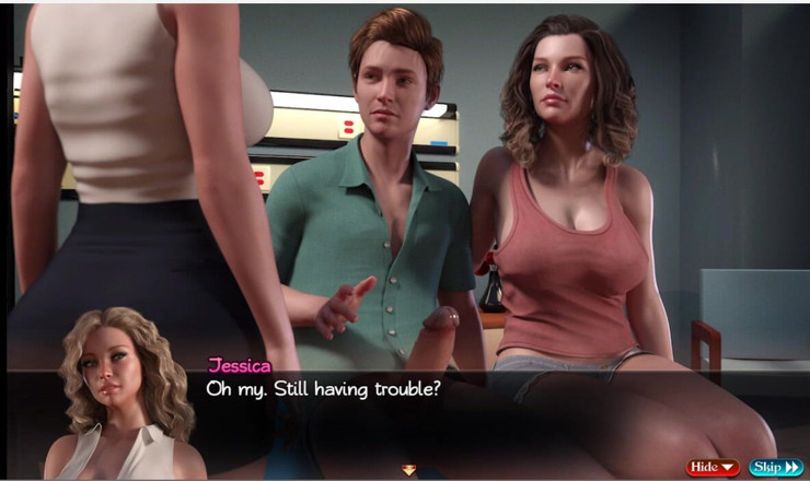 XXX Games Bunk: Treasure of Nadia - 32-34 - Gameplay - Roleplay - Catfight, Dwie milf ręczna robota,...