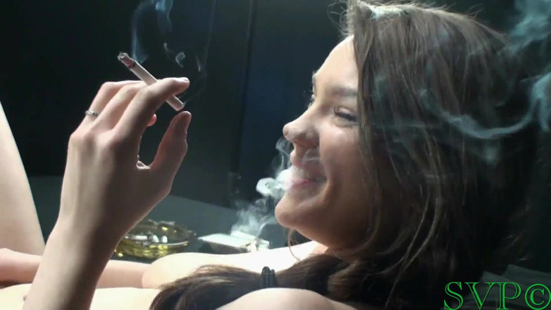 Wicked smoking stepsisters: Annabelle Interview, Smoking and Masturbation Video