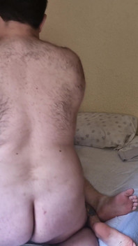 Three Hairy Bears Fucking Bareback