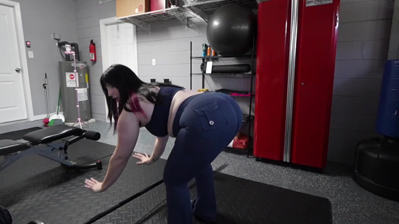 Paige Steele: Primer entrenamiento en 6 meses con muchas quejas