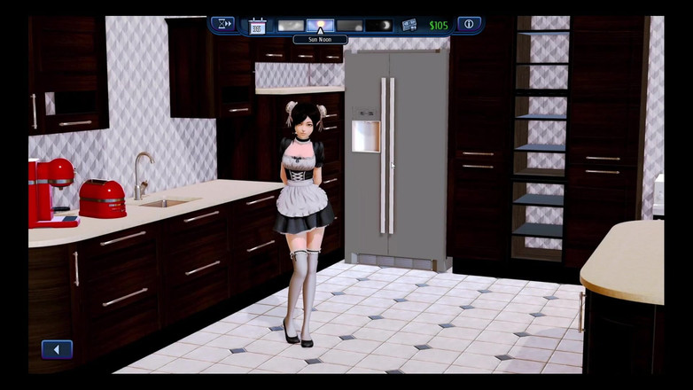 Nemi: 18+ Harem Hotel: Osobní elf služka v jejích službách