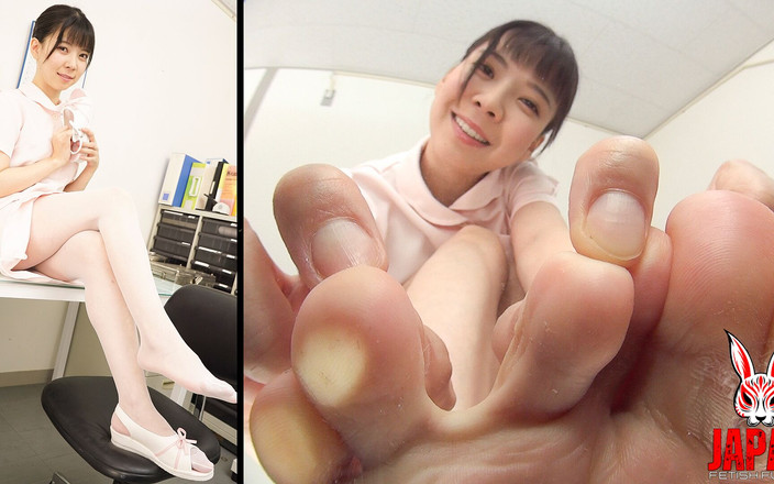 Japan Fetish Fusion: Shizuku hanai si suster super seksi lagi asik kakimu dengan...