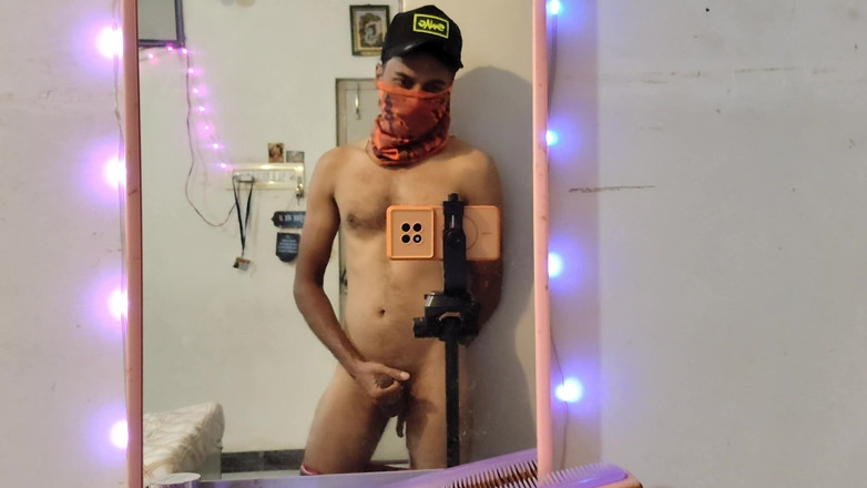 UltraHotBoy69: Feel the Lights Mirror Selfie