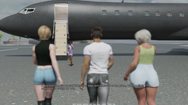 3D Cartoon Porn: My Dorm 273 - Mark și Betty au sex în spălătoria privată de avion