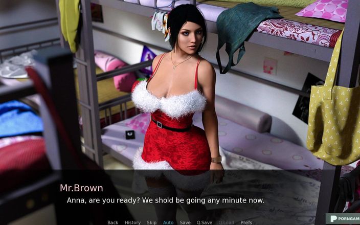 Porngame201: Anna opwindende affectie - Anna op Kerstmis #1