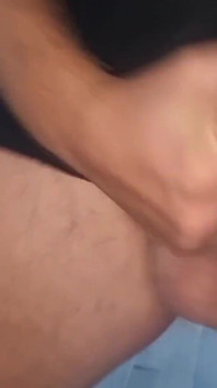 Open Your Mouth and Drink It All | Strong and Intense Cumshot with a Crazy Cock - Italian Guy Jerks off in T-shirt