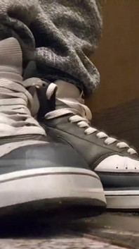 Moje wysokie buty Nike