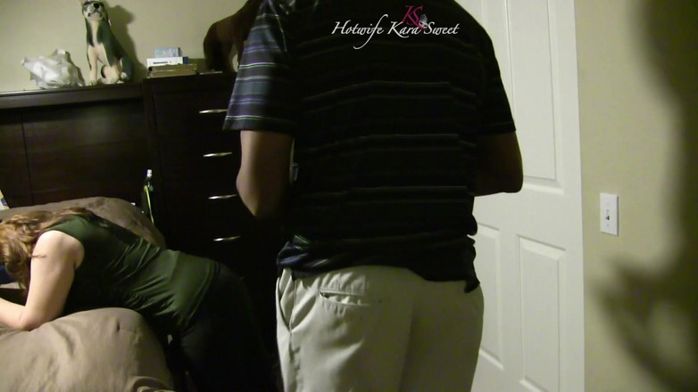 Kara Sweet: Esposa Kara Sweet tomando bbc