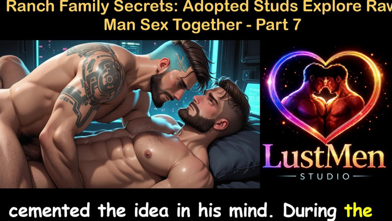 LustMen: Англійська аудіо гей історія сексу - ranch secrets, прийняті чуваки досліджують грубий секс чоловіка разом - частина 7