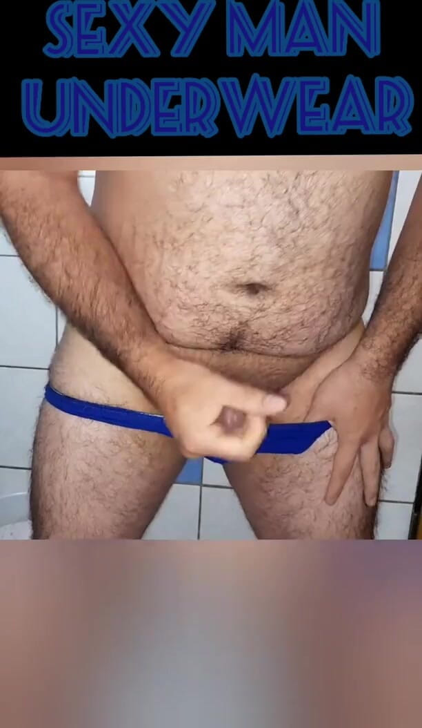 Davidandrexxx: Sexy tanga azul