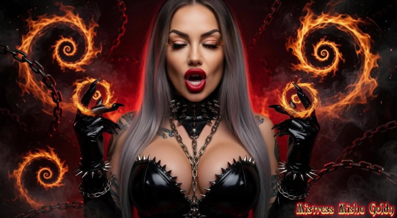 Goddess Misha Goldy: Non puoi mai dire di no ai miei occhi vorticanti