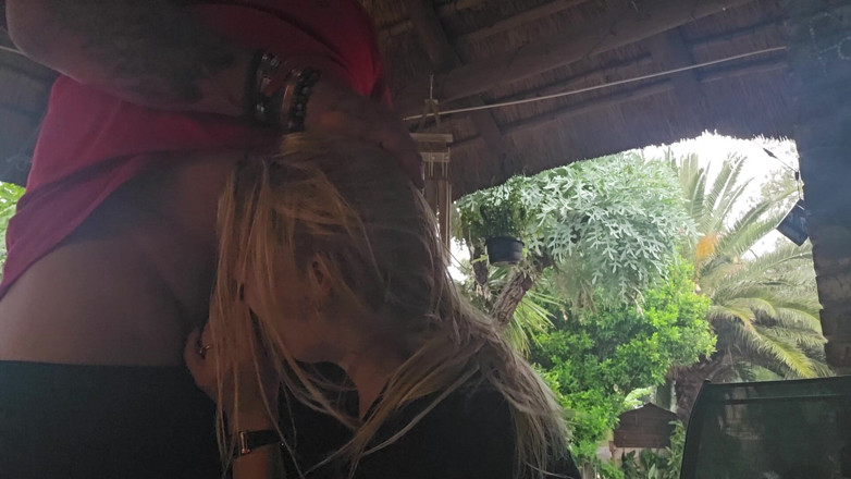 Sparowdox: 18 Year Old Sucking Cock Outdoor at Holiday Resort