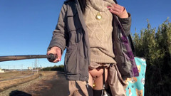 megu2002: Allenamento indipendente n.62 camminata mattutina di esposizione al tuck nella...