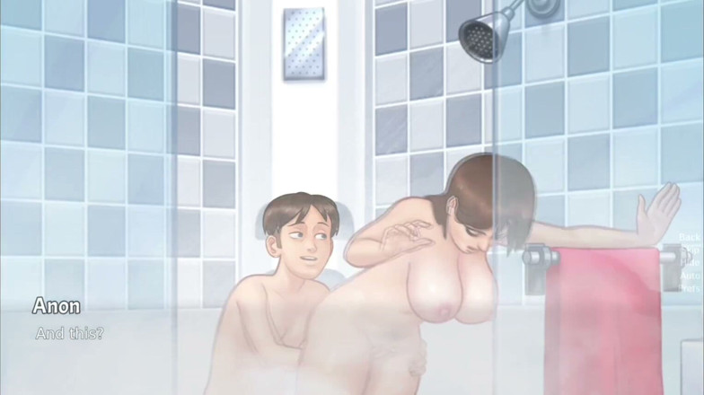 Xr Gamer: Anon Sucks Debbie's Asshole in Shower - Summertime Saga Gameplay Part 2