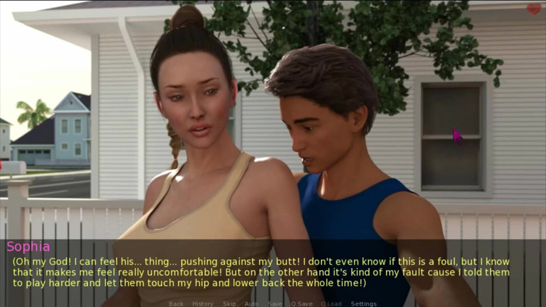 Visual Novels: A wife and stepmother part 34 - student touch ass while we...