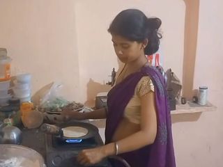 Sexy Girlfriend Girl: Cocina, un hombre folló a una ama de casa india...