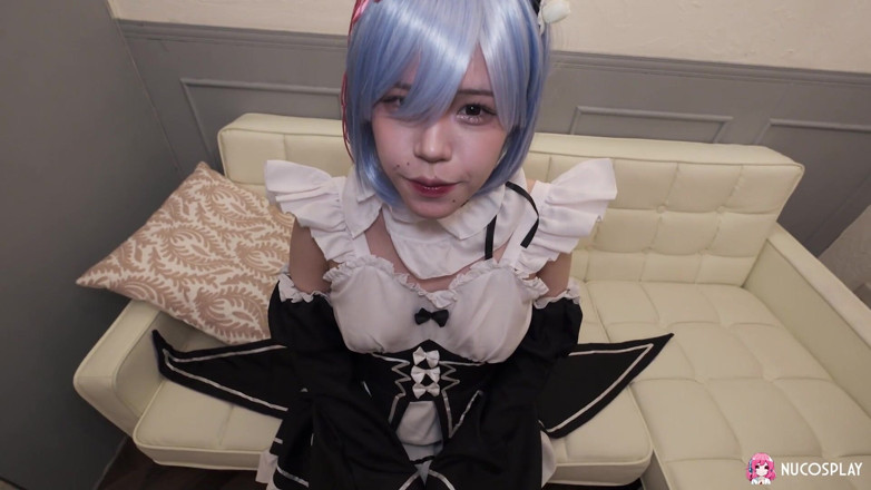 Nu Cosplay: Gadis Asia Keldai Gemuk Miu Akino Ditumbuk Keras