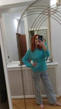 I Knitted Myself a Top and a Sweater, Bragging 3