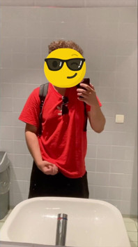 Jacking off in Parking Lot Bathroom in Antwerp
