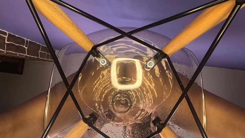 Rollerpublic: Overflows Transparent Chair