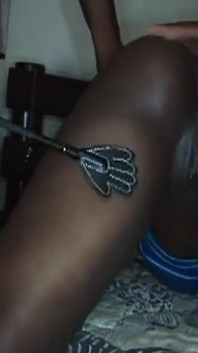 Chained Ebony MILF Drains Every Throbbing BBC