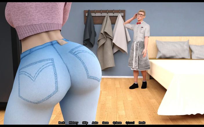 Naughty gameplays: Sexbot - milf geeft toe dat ze wanhopig op zoek is...