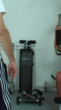 Sexy redhead with perfect tits gets her wet wet pussy fucked at the gym to get splashes of hot cum