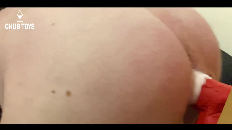 Chub toys: Kapající lubem, moje velké červené dildo
