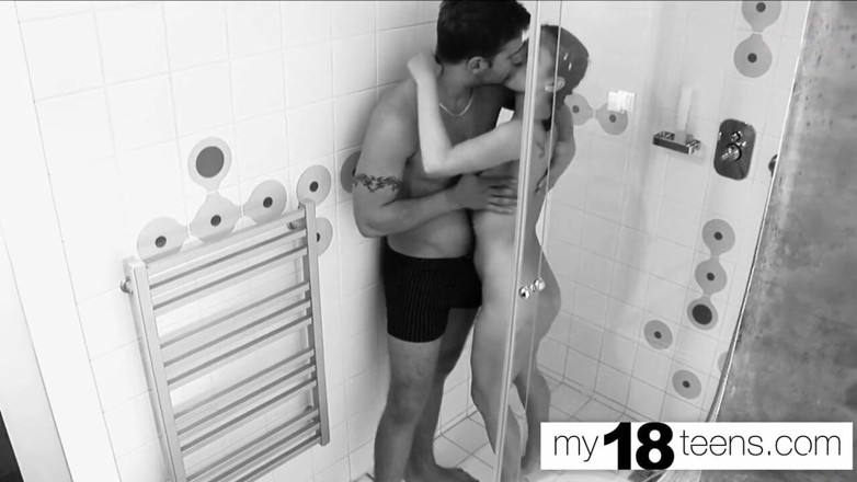 My 18 Teens: My18teens - brunette sucking dick and wet pussy fucking