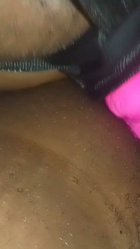 Look at My Big Strap on Dildo Going Deep in His Asshole