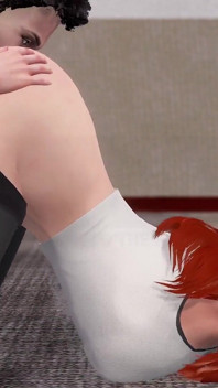 Nena sexy se trabaja en pantalones de yoga