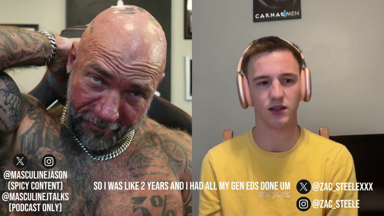 Raw and Uncensored with Masculine Jason: Porn Star Confessions - Zac Steele Episode 190