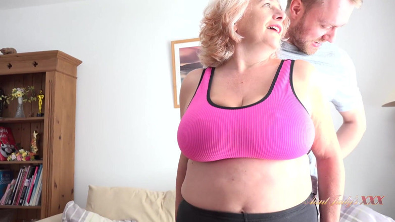 Aunt Judy's XXX: AuntJudysXXX - นมใหญ่ Mature BBW Camilla ยั่วเทรนเนอร์ส่วนตัว