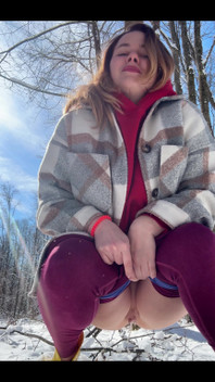 Zima se najednou vrátila a napadlo hodně sněhu, tak jsme museli napsat přímo