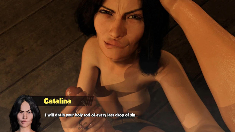 Dirty GamesXxX: Area69: Holy Nun Is Milking Big Cock to Purify the...