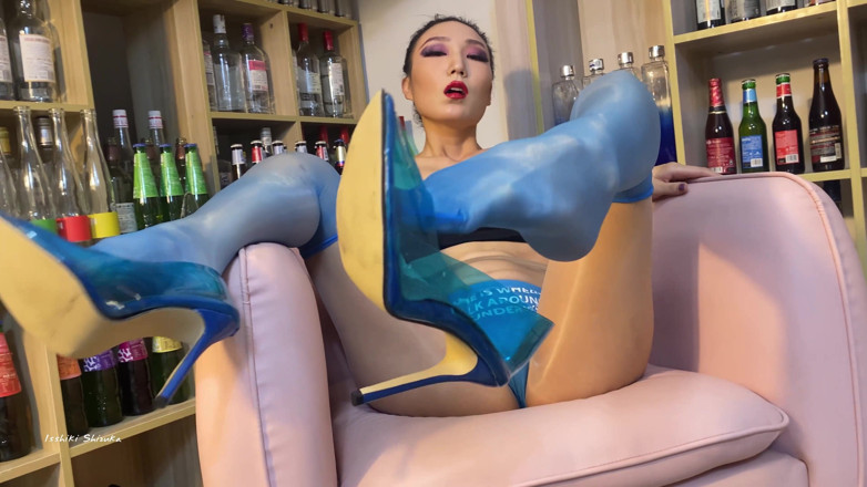 IsshikiShizuka: Desire 02 - Lubi Ćwiczyć W Pończochach