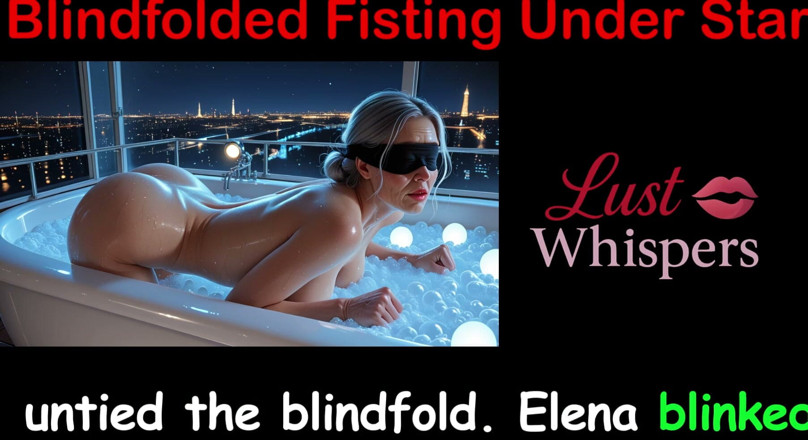 LustWhispers: Blindfolded Fisting Under Stars - English Sex Story
