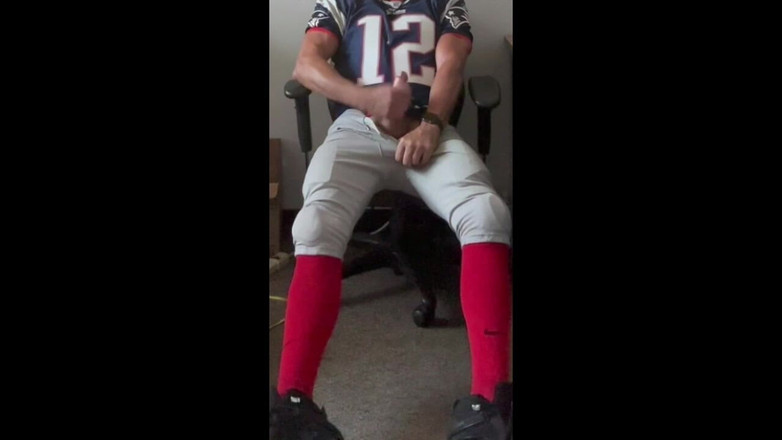 JockDad87: Jockdad87 Jerks and Shoots a Load in His Football Uniform
