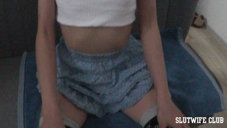 Slutwife Club: BTS: เธอมาเพื่อถ่ายเองและโดนเย็ดคอเต็มคอ - มุมมองคนเย็ด คอลึกกลืน