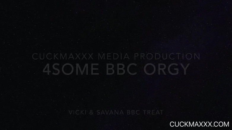 Cuckmaxxx Media Production: BBC เย็ดหมู่ 4 คน