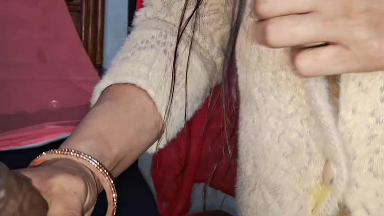 Busty Banuu: 隣人の義理の妹がペニスをしゃぶった