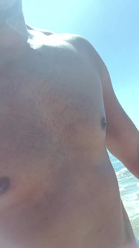 On the Beach on a Sunday