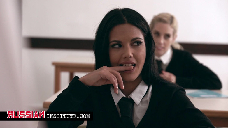 Russian Institute: Apolonia Lapiedra gets checked by the doctor