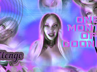 Goddess Misha Goldy: 30 days of spiraling gooning, edging, and denying challenge! Day 28