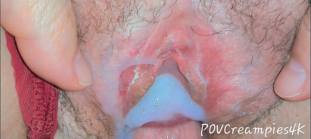 This Horny MILF in Hot Lingerie Lets You Cum Inside Her Wet Pussy. POV Close up Creampie (POV Creampies 4K)