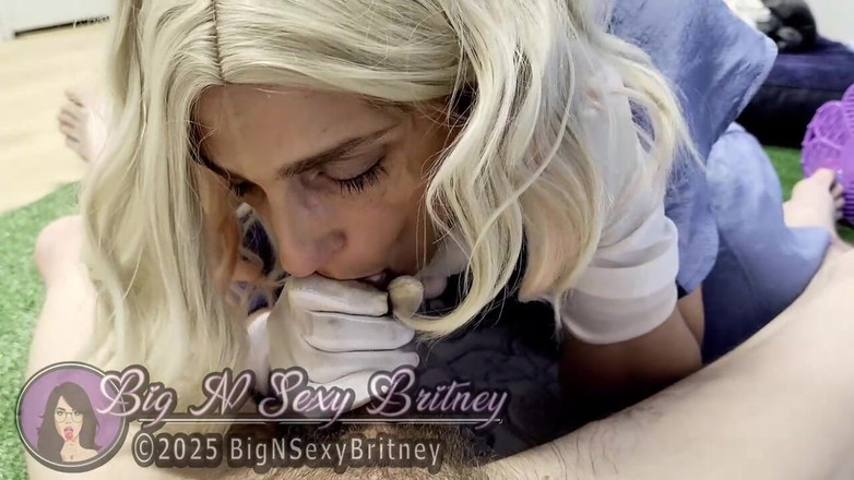 Big N Sexy Britney: 입에 정액 POV 정액 쌓기 - vol. 2 - 그 거대한 짐을 삼키는 걸 좋아하는 Big N 섹시한 Britney