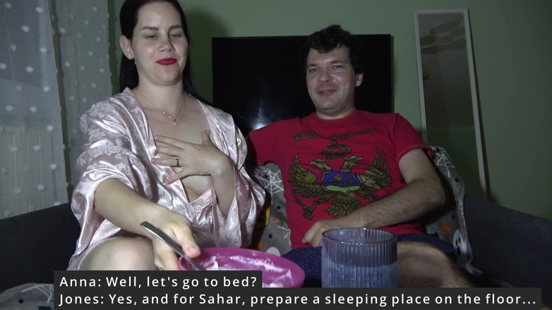 Anna Sky: Hot Blowjob From Giantess Anna and Humiliation of Tiny Guest