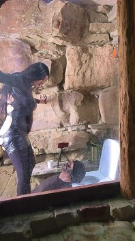 Pissing Down My Slave’s Throat - Open Wide for Mistress