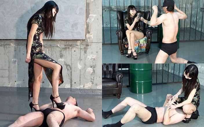 MistressLand: , tumit tinggi menghentak, menghancurkan zakar, bos wanita organisasi gelap...